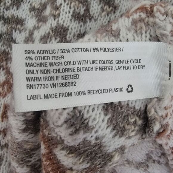 Knox Rose Oversized Open Cardigan. Size L. - Picture 6 of 7